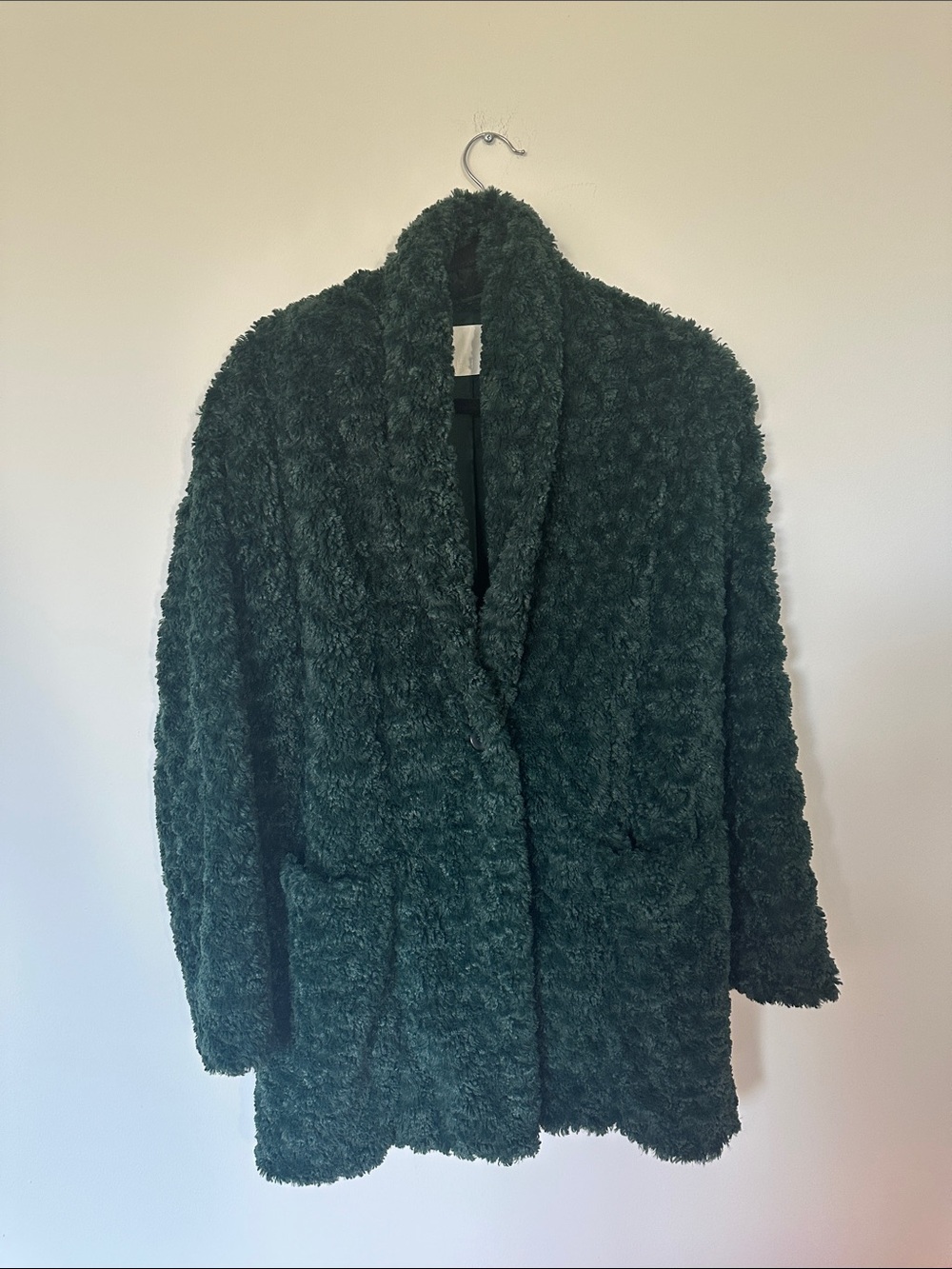 wilfred free Grete Teddy Jacket in Green
